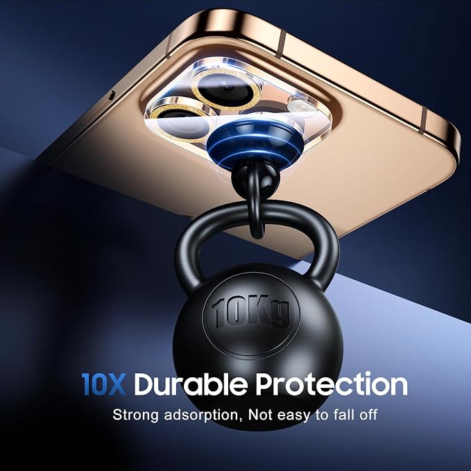 UniqueMe for 3 Pack iPhone 16 Pro/iPhone 16 Pro Max Camera Lens Protector - Image 2