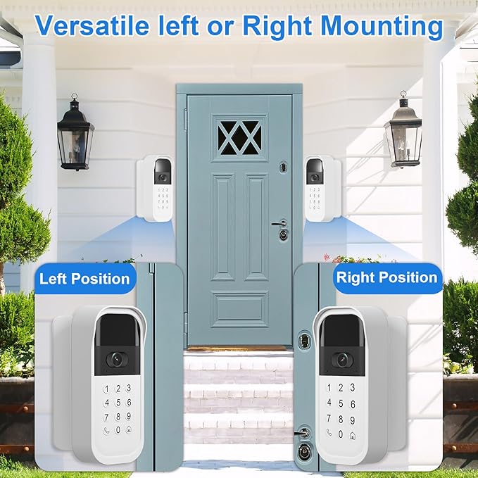 Swivel Mount for myQ Smart Garage Video Keypad, Angled Adjustable 40 to 140 - Image 6