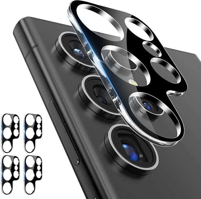 4 Pack Camera Lens Screen Protector by MIUOLV
