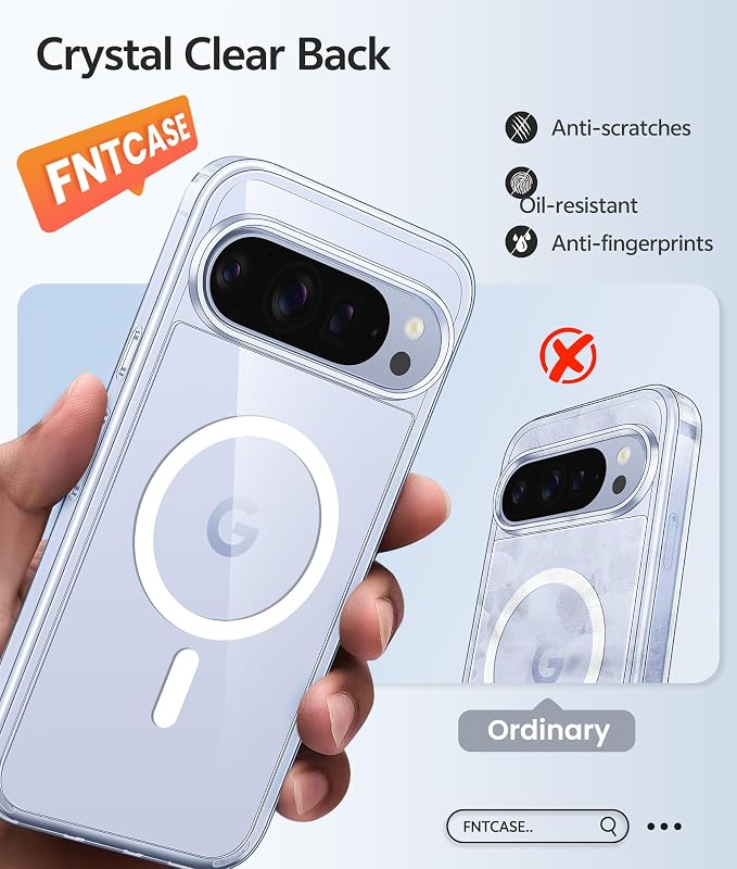 FNTCASE for Google Pixel 10 Pro Case: for Pixel 10 Case Anti Yellowing - Image 6