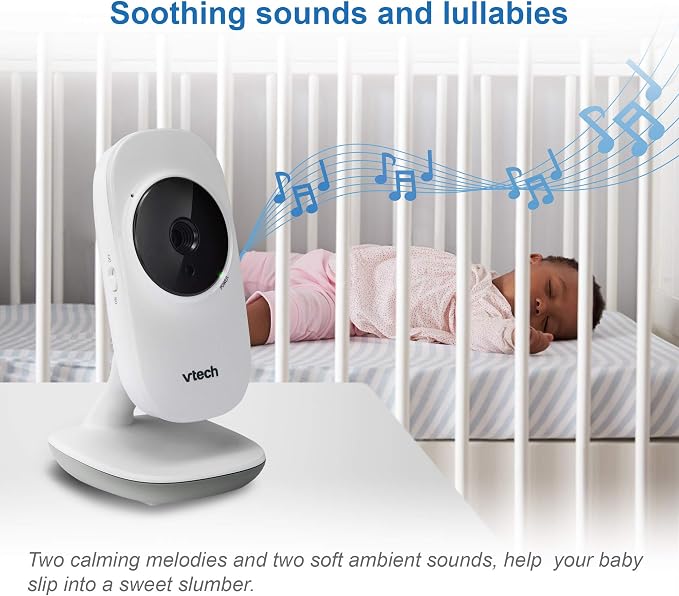 VTech Baby Monitor, No WiFi– 5" Color Screen, 12-Hour Battery, Night Vision - Image 10