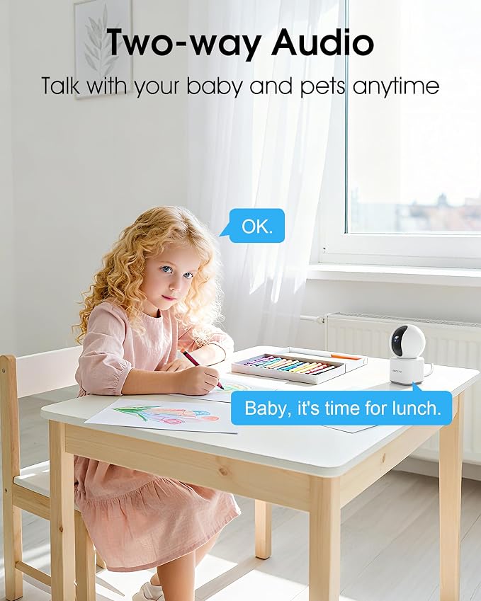 ARCCTV Indoor Security Camera, 5G&2.4GHz Pet Camera - Image 4