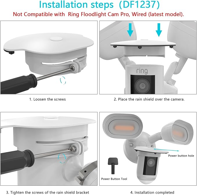 Sun Rain Shade Camera Cover Compatible - Image 5