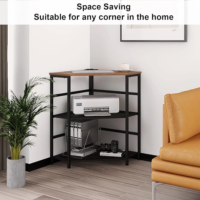 VEDECASA Corner Printer Stand Table - Image 7