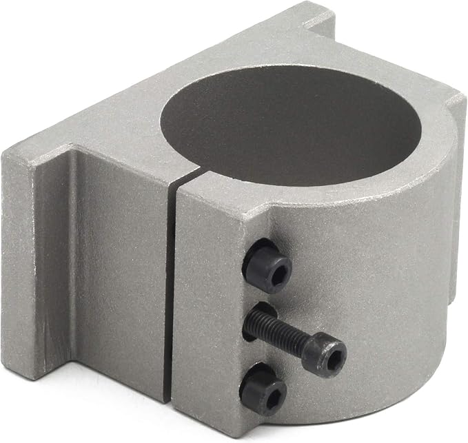 RATTMMOTOR 80mm CNC Spindle Motor Clamp Mount Bracket Support Cast Aluminium by RATTMMOTOR