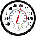 Circrane 13.25 Inch Round Thermometer by Circrane