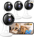 2K Cameras for Home Security, 5G & 2.4G WiFi Security Camera Indoor Outdoor for by Techage