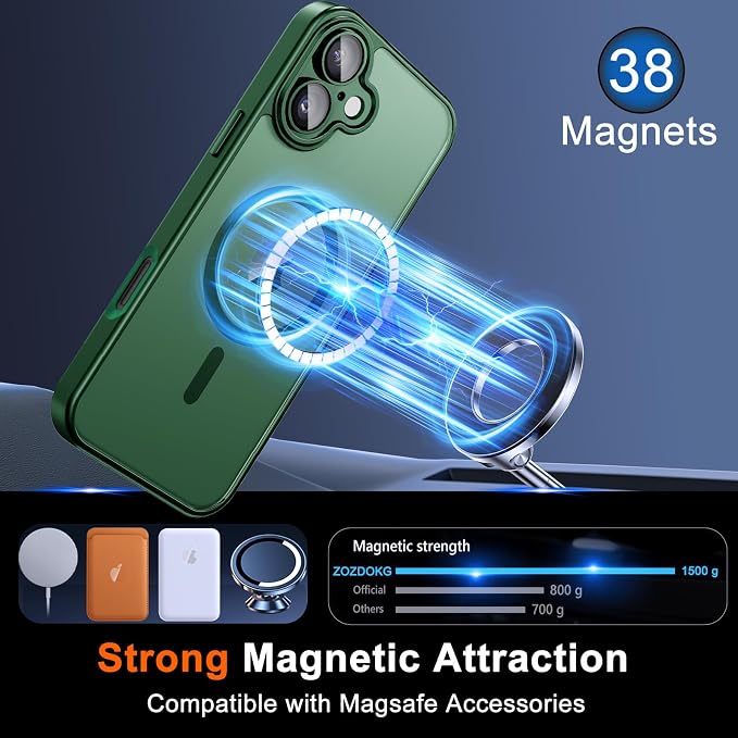 for iPhone 17 Case with Privacy Screen Protector and Camera Protection - Image 3