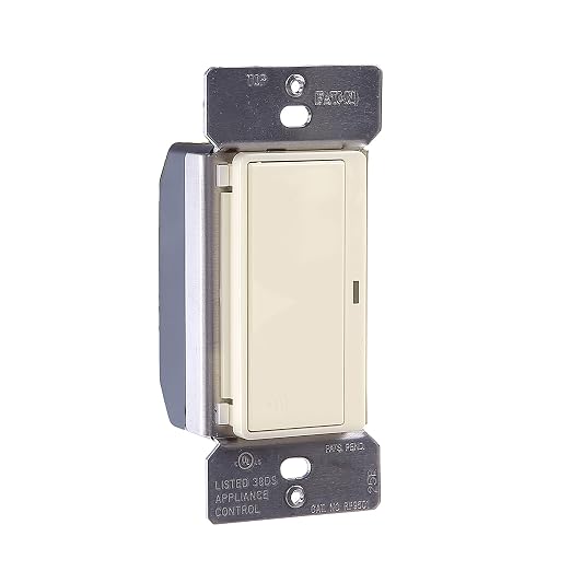 Eaton Z-Wave Plus RF9601DLA Wireless Switch, Single Pole, Light Almond - Image 6