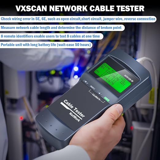 Network Cable Tester, Wire Fault Finder - Image 2