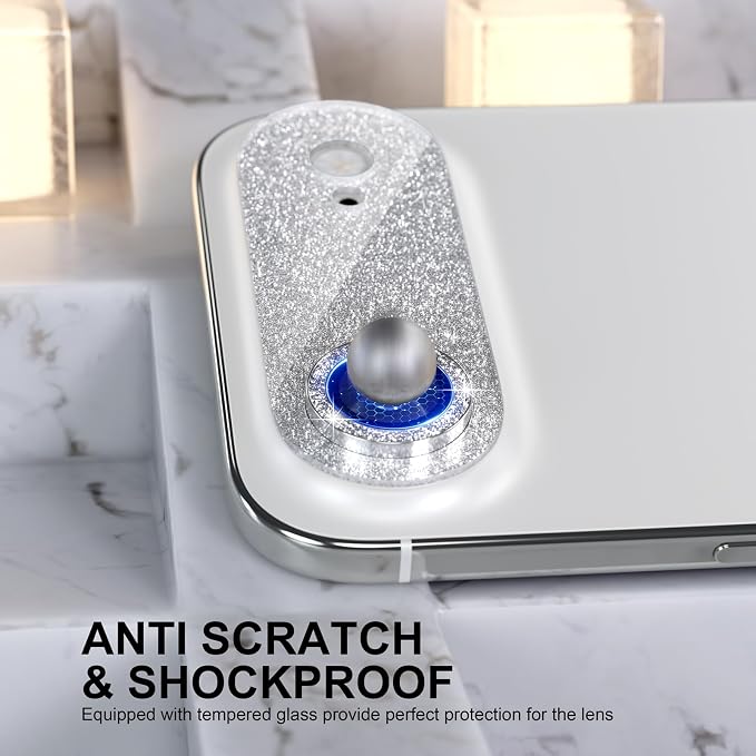 Choiche Compatible for iPhone 17 Air Camera Lens Protector, Bling Camera Cover - Image 3