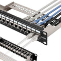 Rapink Mini 12 Port Cat6A Patch Panel by Rapink
