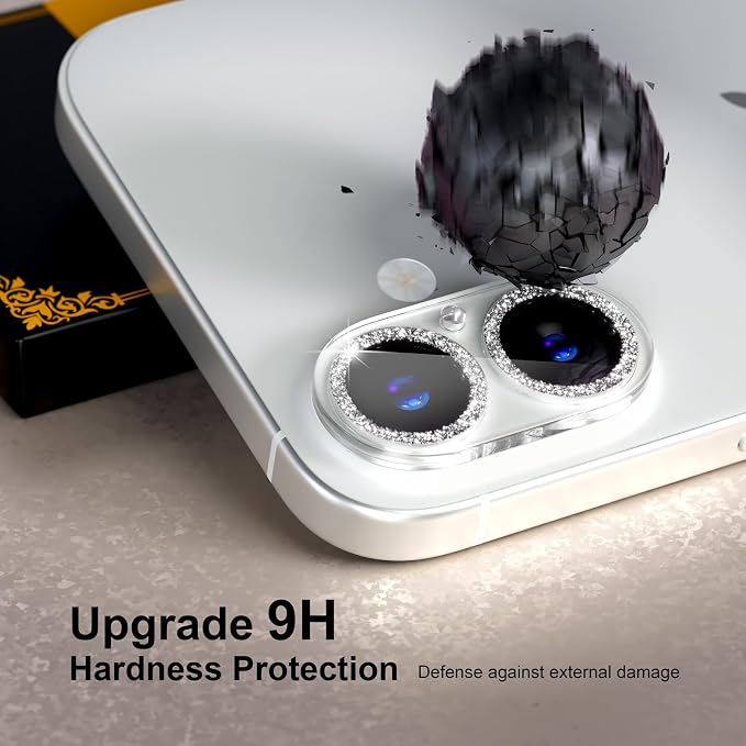 for 6 Pack iPhone 17 / iPhone 16 / iPhone 16 Plus Camera Lens Protector 9H - Image 3