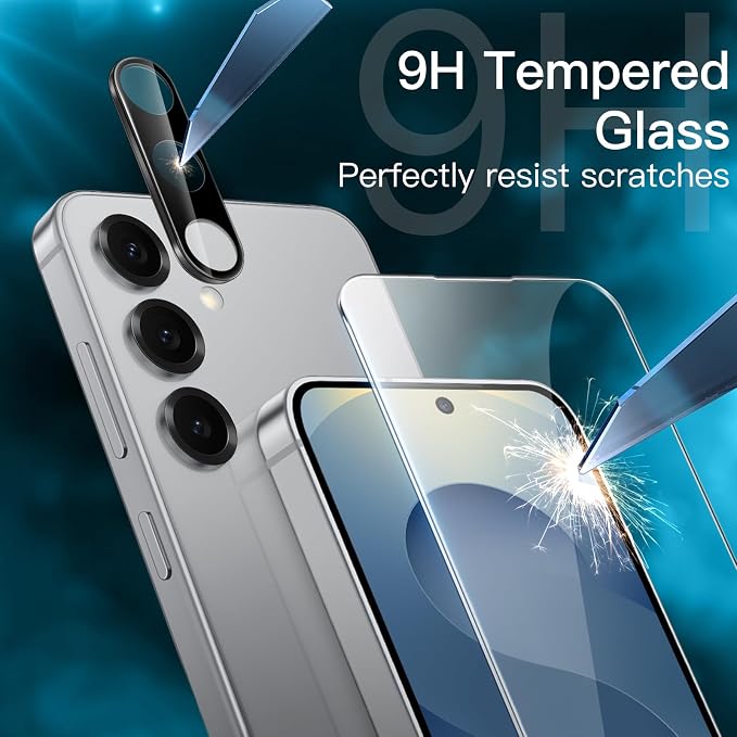 JETech Screen Protector for Samsung Galaxy S25 5G - Image 4