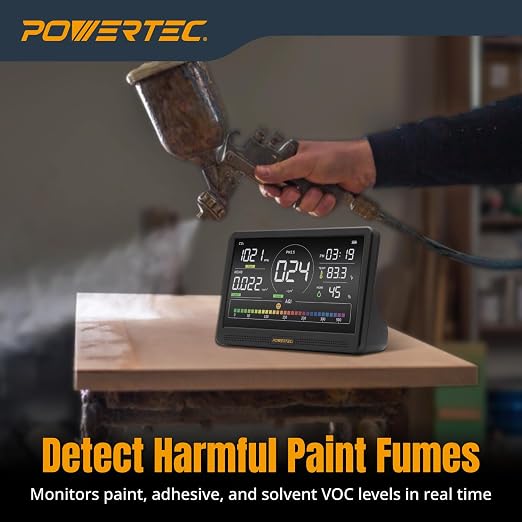 POWERTEC AD1001 Air Quality Monitor - Image 4
