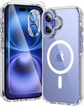 toushion 3 in 1 for iPhone 16 Plus Case Clear Bumper | by Unknown