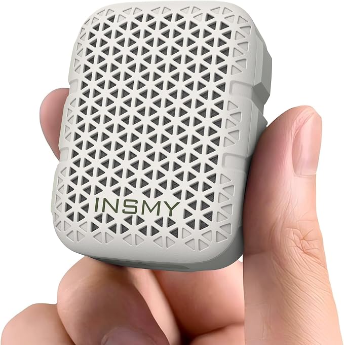 INSMY Wearable Bluetooth Speakers, IP67 Waterproof, Clip-On Portable Small by INSMY