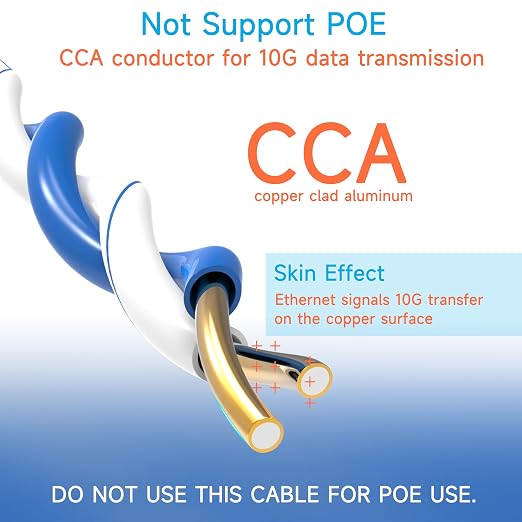 Cat6 Ethernet Cable 500FT Channel Test Pass, Cat6 500ft Ethernet Cable 23AWG - Image 3