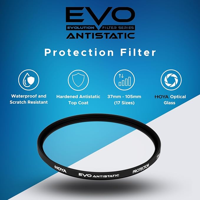 Hoya EVO Antistatic 82mm Filter — Premium Optical Glass w/ 16-Layer SMC Lens - Image 2