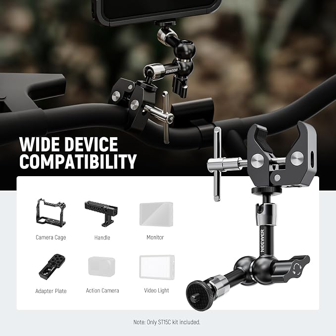 NEEWER 6"/15cm Adjustable Magic Arm - Image 2
