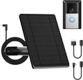6W Solar Panel for Ring Doorbell, Solar Panel for Latest Model Video Doorbell by SolarPanelforBlinkCamera
