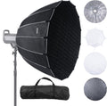 VEVOR Parabolic Softbox, 33 in / 850 mm, Quick Release and Quick Fold, by VEVOR
