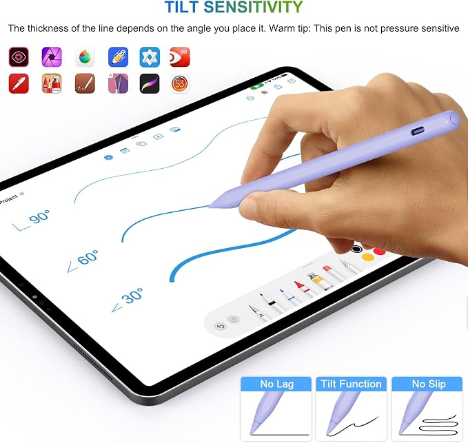 HATOKU Pencil 2nd Generation Wireless Charging, Pencil - Image 3