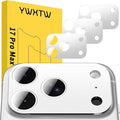 YWXTW [0 Bubbles for iPhone 17 Pro Max Camera Protector, Full Coverage Tempered by YWXTW
