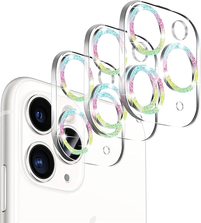 3 Pack Dengduoduo Tempered Glass Camera Lens Protector by Dengduoduo