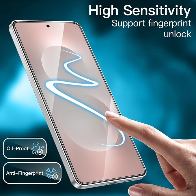JETech Screen Protector for Samsung Galaxy S25 Edge - Image 6