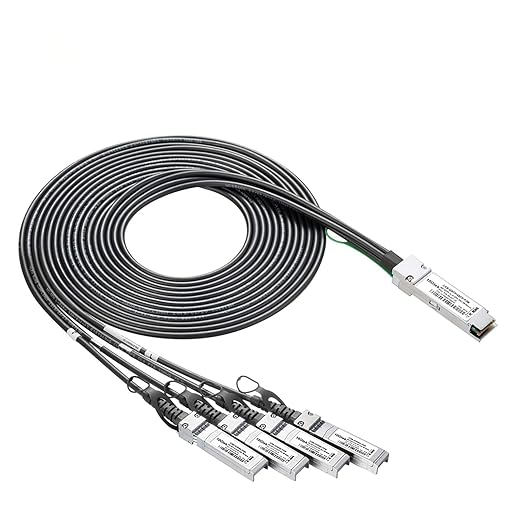 10Gtek 40G QSFP+ to 4xSFP+ Breakout DAC by 10Gtek