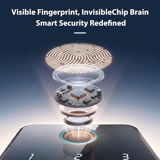 Fingerprint Door Lock, Biquole Keyless Entry Door Lock, Smart Lock - Image 4