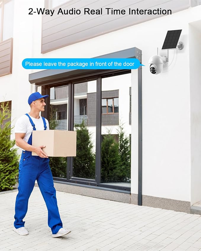 ANRAN Security Camera Wireless Outdoor, 2K Solar Outdoor Camera - Image 8