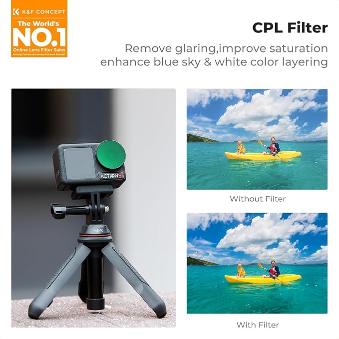 K&F CONCEPT ND PL Filter Kit Compatible - Image 3