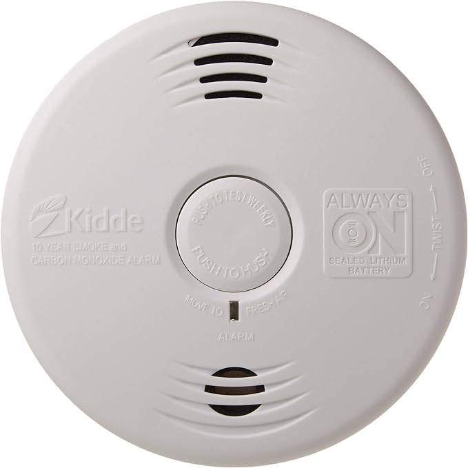 Kidde Smoke & Carbon Monoxide Detector, 10-Year Battery, Voice Alerts by Kidde
