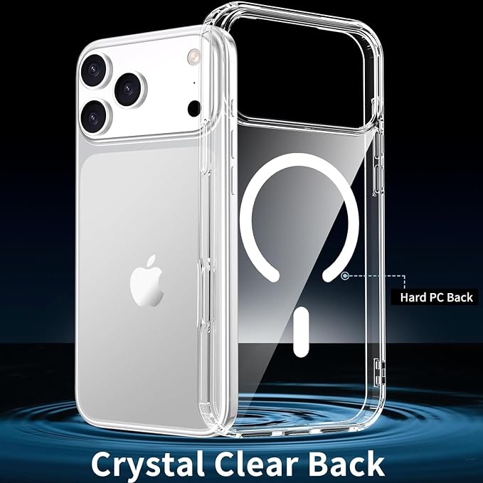 for iPhone 17 Pro Max Case Clear, Magnetic iPhone 17ProMax Case - Image 2