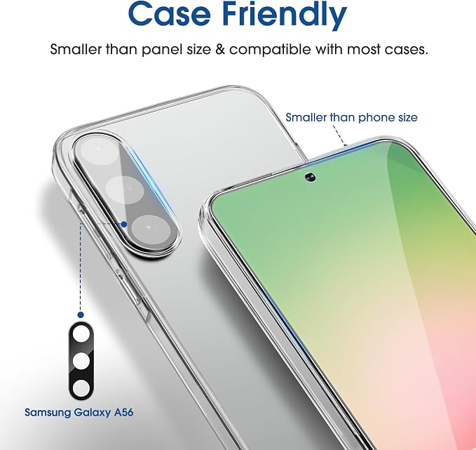 amFilm Auto-Alignment OneTouch for Samsung Galaxy A56 5G 6.7" Screen Protector - Image 5