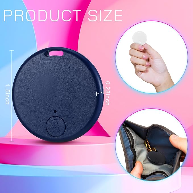 Konohan 5 Packs Smart Item Finder Portable Tracker GPS Tracking Mobile Anti - Image 3