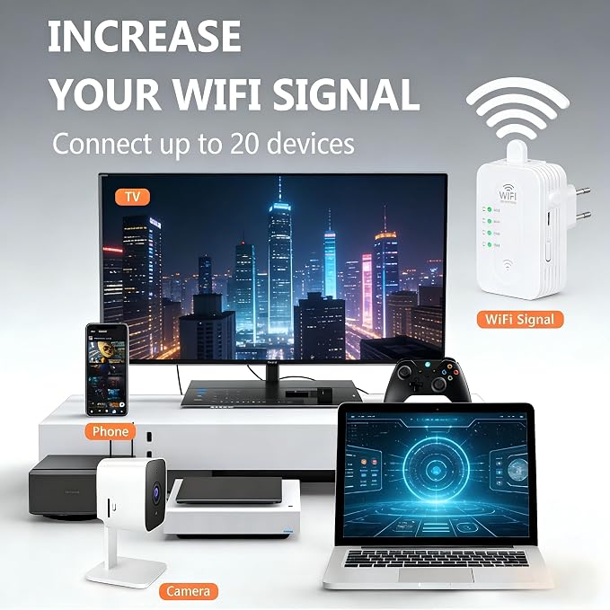 WiFi Repeater Signal Booster, 2026 Best WiFi Extender - Image 5