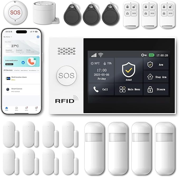 WiFi Wireless Alarm System for Home Security by Unknown