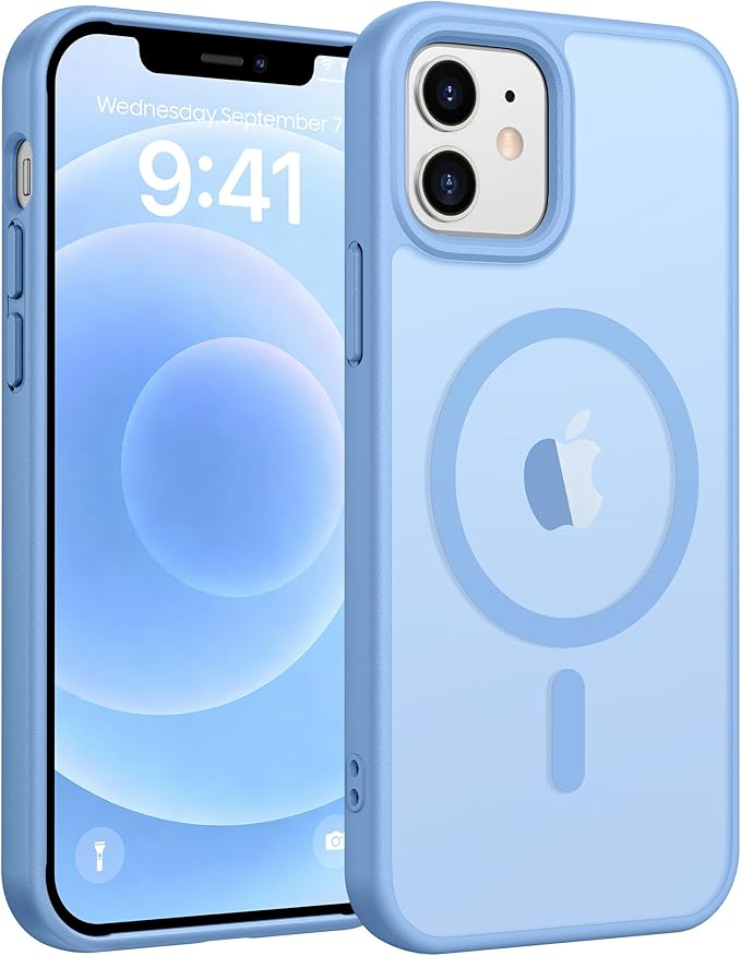FNTCASE for iPhone 13 Mini Case: for iPhone 12 Mini Case Translucent Matte by FNTCASE