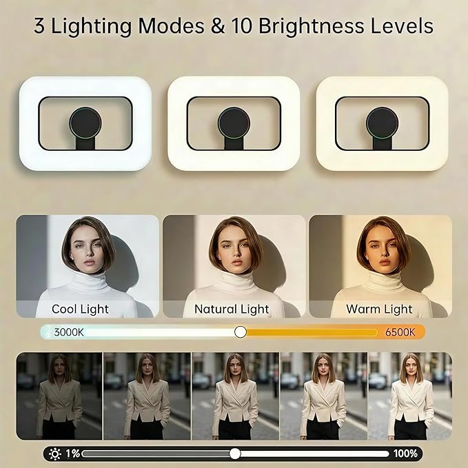 Ring Light for Phone, Magnetic Selfie Light - Image 4