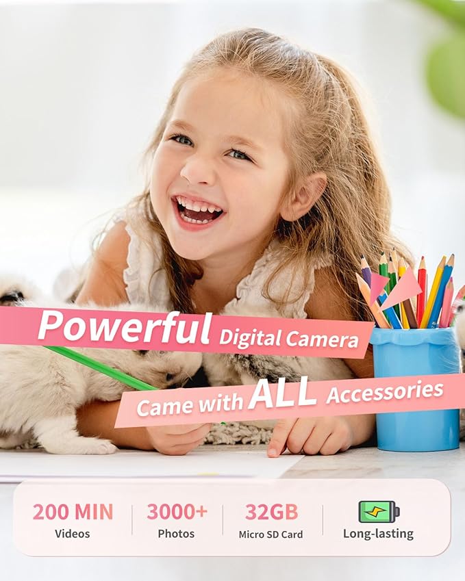 Lecran Digital Camera, FHD 1080P Point and Shoot Camera - Image 4
