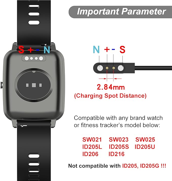 Charger for VeryFit Smart Watch - Image 2