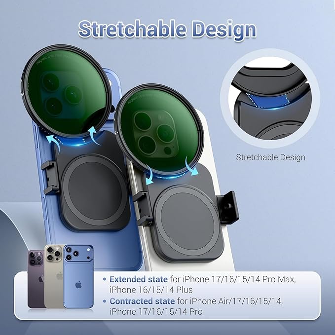 Upgraded 67mm Phone Lens Filter Adapter Mount - Image 2