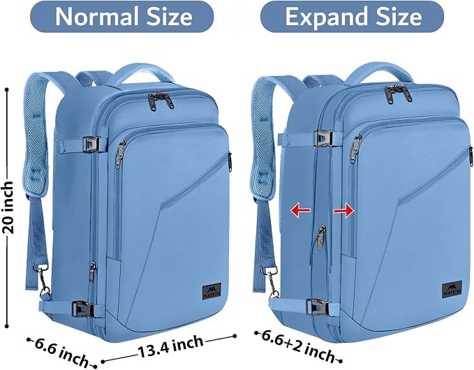 MATEIN Big Backpack for Travel, Carry on Backpack for Airlines - Image 5