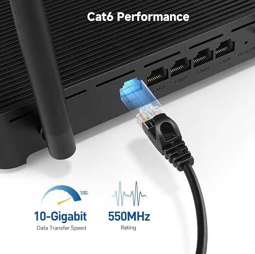 Cable Matters 10Gbps Snagless Cat 6 Ethernet Cable - 30ft - Image 3