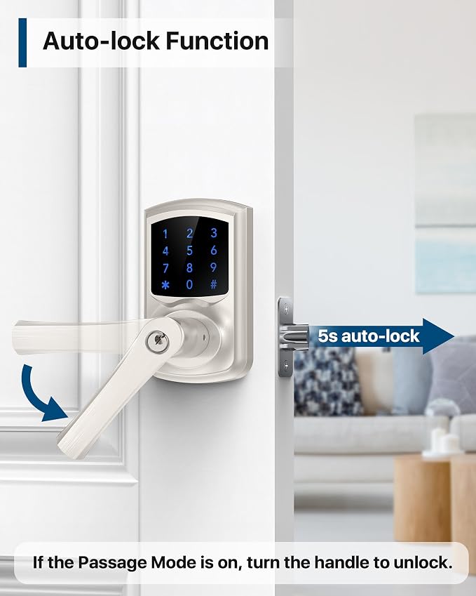 HIDALIFE Keyless Entry Door Lock - Image 3