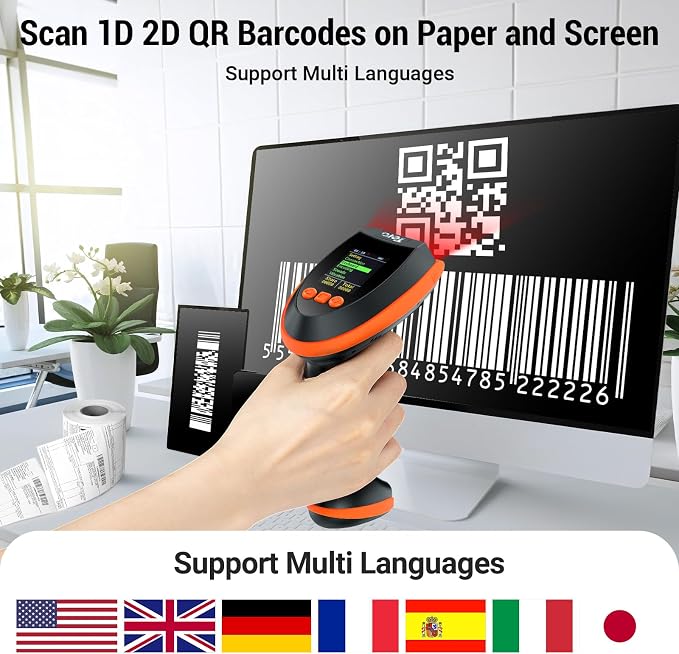 Tera Barcode Scanner Wireless 2D - Image 7