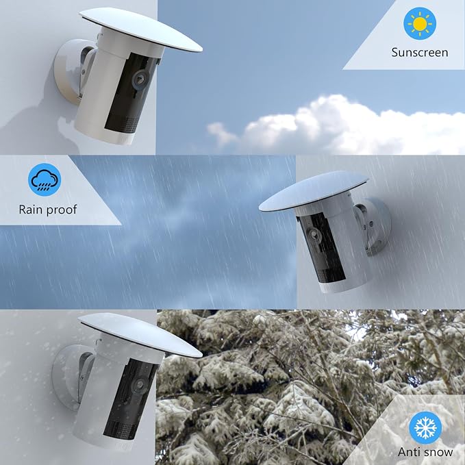 Outdoor Camera Sun Rain Shade Shield Cover Compatible - Image 6